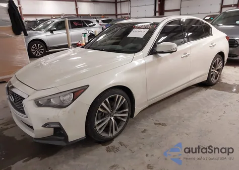 2022 Infiniti Q50 Sensory Awd from USA, damaged, VIN JN1EV7CR3NM341759